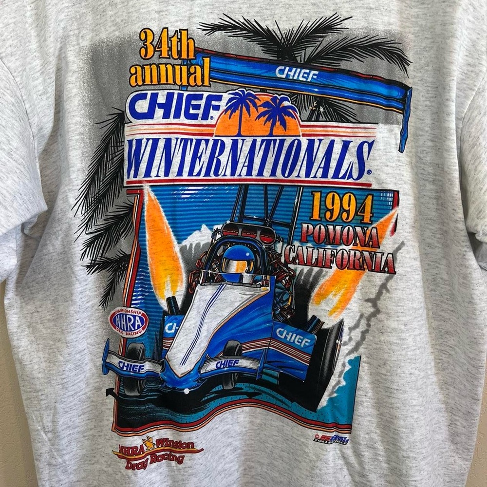 Vintage 90’s NHRA Nationals T-shirt - Picture 5 of 9